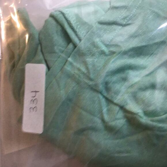 Merokeety Long Green Teal Button Cardigan Sweater Minimalistic Cottagecore Large - Picture 14 of 14